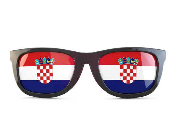 Gafas de sol Croacia. Renderizado 3D —  Fotos de Stock