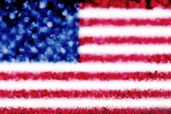 United States of America flag glitter party celebration backgrou — стоковое фото