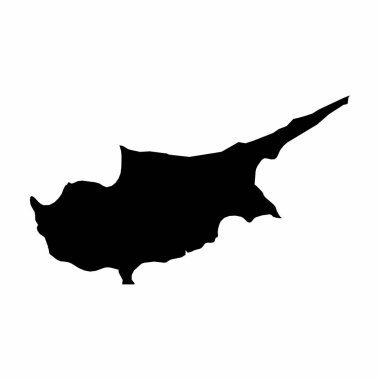 Modern ulusal harita vektör illüstrasyonu