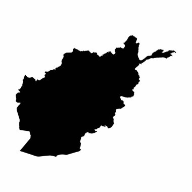 Modern ulusal harita vektör illüstrasyonu