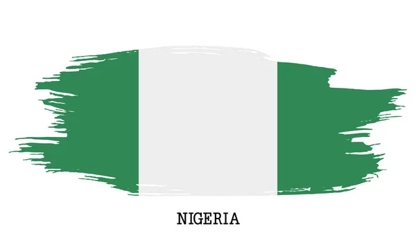 Bandera Nacional Mapa Plano Moderno Vector Ilustración Estilo — Vector de stock