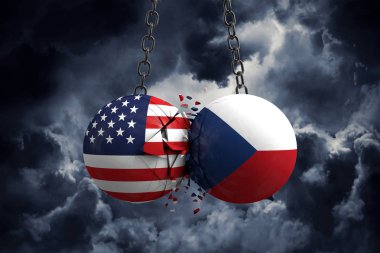 Usa ile Çek Cumhuriyeti arasındaki ilişki çatışması. Ticaret anlaşması.