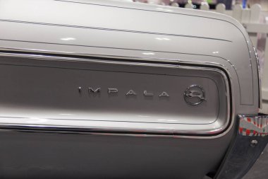 Londra, Uk - 18 Mayıs 2018: Chevrolet Impala at the confused.com