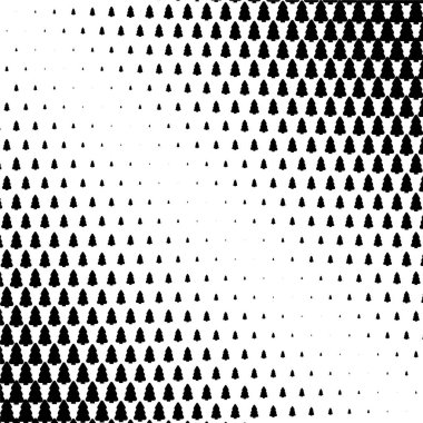 Noel ağacı vektörü yarım ton deseni