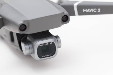 Londra, Uk - 18 Ekim 2018: Dji Mavic Pro 2 İHA hava kamerası
