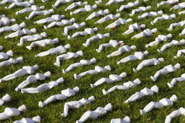 Londra, Uk - 8 Kasım 2018: Somme sergisi 