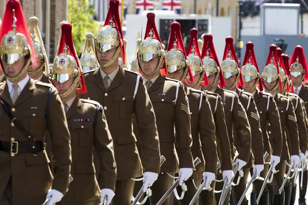 WINDSOR, Regno Unito - 17 MAGGIO 2018: Una prova generale con il braccio — Foto Stock