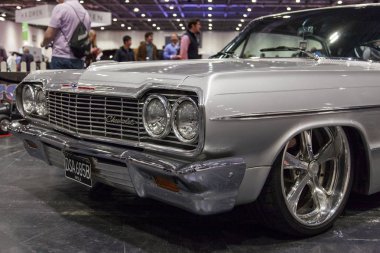 Londra, Uk - 18 Mayıs 2018: Chevrolet Impala at the confused.com