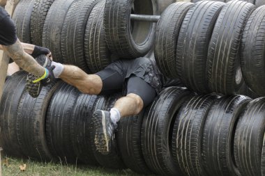 Londra, Uk - 8 Eylül 2018: Katılımcılar bir rou 'ya katılıyor