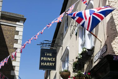 Londra, Uk - 17 Mayıs 2018: The Prince Harry Public House in Win