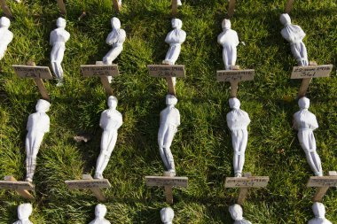 Londra, Uk - 8 Kasım 2018: Somme sergisi 