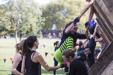 Londra, Uk - 13 Eylül 2018: Katılımcılar To