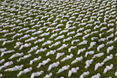 Londra, Uk - 8 Kasım 2018: Somme sergisi 