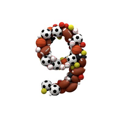 C harfi büyük harfle beveled. 3d Rendering