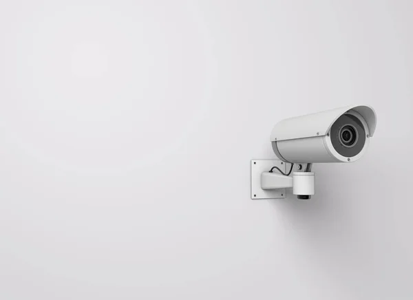 Kamera monitoringu CCTV. Renderowanie 3D — Zdjęcie stockowe