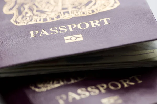 Passaporte do Reino Unido — Fotografia de Stock