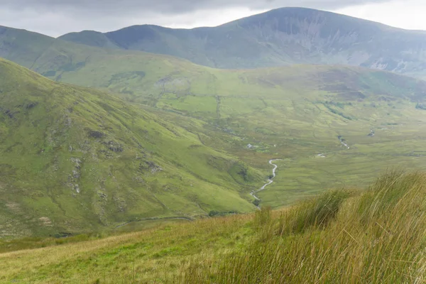 Views of Snodonia National park from the Llanberis path up Snowd — Stock Photo, Image