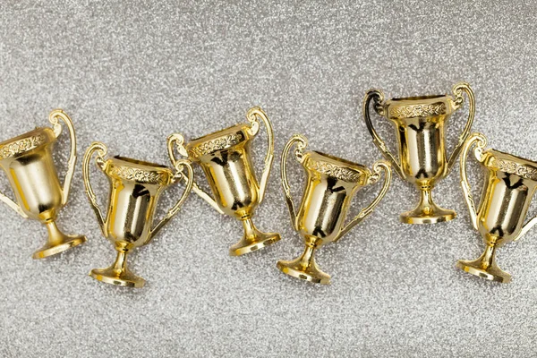 Досягнення золотих переможців трофейний фон — стокове фото