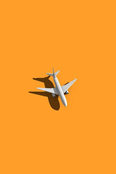 Illustration de fond de voyage en avion. Rendu 3D — Photo