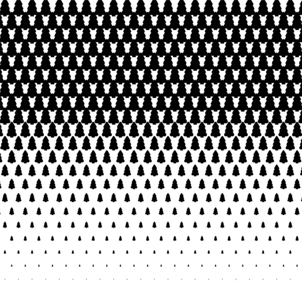 Noel ağacı vektörü yarım ton deseni