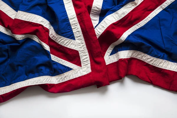 Винтажный флаг Юнион Джек, фон флага Великобритании — стоковое фото