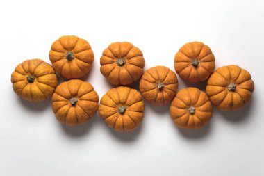 Mini minnoş balkabağı şenlik arka planı