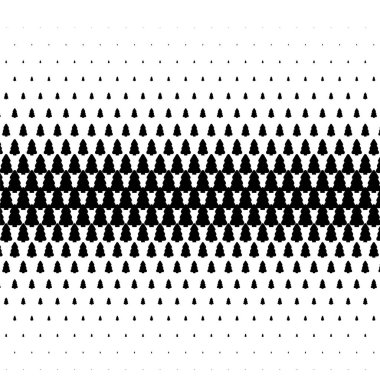 Noel ağacı vektörü yarım ton deseni