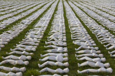 Londra, Uk - 8 Kasım 2018: Somme sergisi 