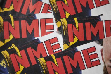 Londra, Uk - 10 Mart 2018: New Musical Express dergisi veya Nm