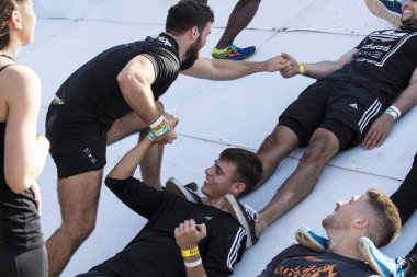 Londra, Uk - 13 Eylül 2018: Katılımcılar To