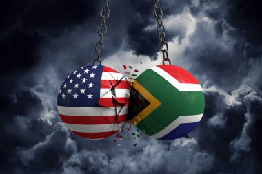 Usa ve Güney Afrika arasındaki ilişki çatışması. Ticaret anlaşması c