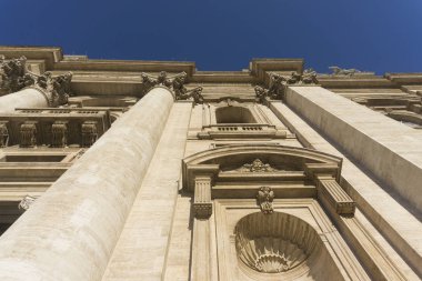 Vatikan, Roma ve İtalya 'daki Aziz Peter Bazilikası manzarası