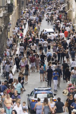 Roma, İtalya - 16 Haziran 2018: Piazza di Spagna, S