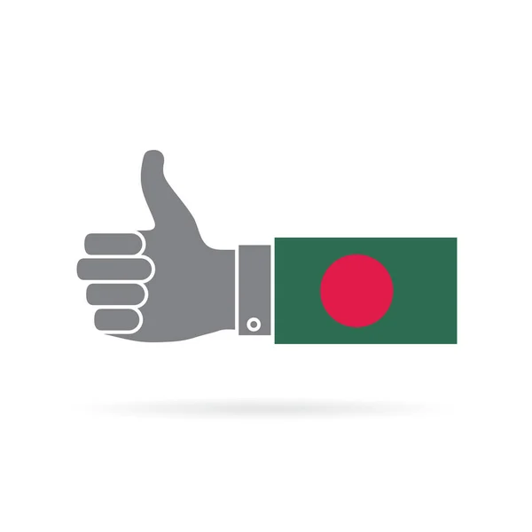 Прапорці Бангладеш — стокове фото
