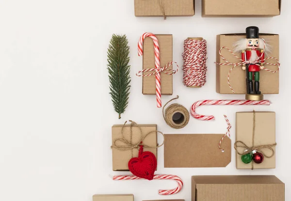 圣诞佳节礼物盒 — 图库照片