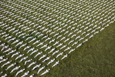 Londra, Uk - 8 Kasım 2018: Somme sergisi 