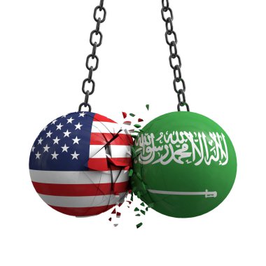 Relationship conflict between USA and Saudi Arabia. Trade deal c