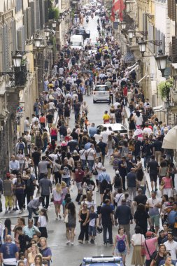 Roma, İtalya - 16 Haziran 2018: Piazza di Spagna, S