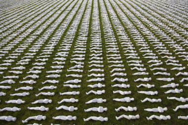 Londra, Uk - 8 Kasım 2018: Somme sergisi 