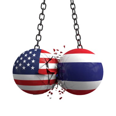 Usa ve Tayland arasındaki ilişki çatışması. Ticaret anlaşması kabul edildi.