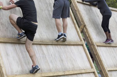 Londra, Uk - 8 Eylül 2018: Katılımcılar bir rou 'ya katılıyor