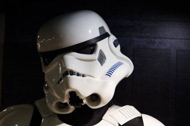 Londra, Uk - 31 Temmuz 2018: Halkın Stormtrooper figürü