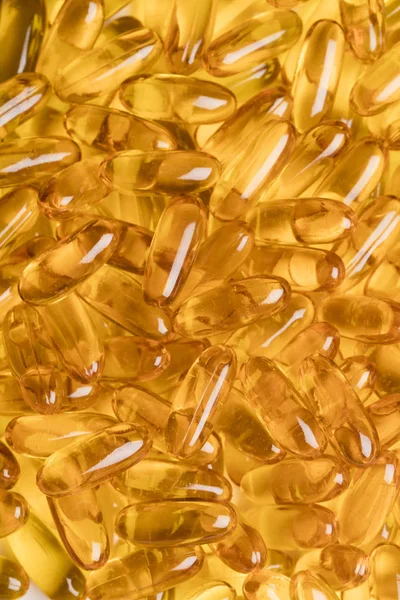 Vitamine Omega 3 visolie tabletten — Stockfoto