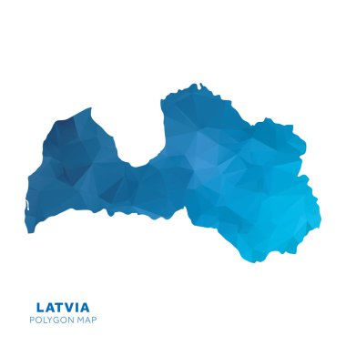 Modern ulusal harita vektör illüstrasyonu