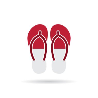 dijital illüstrasyon, ulusal bayrak ile parmak arası terlikler