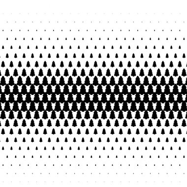 Soyut arkaplan, küçük noel ağaçlarının deseni