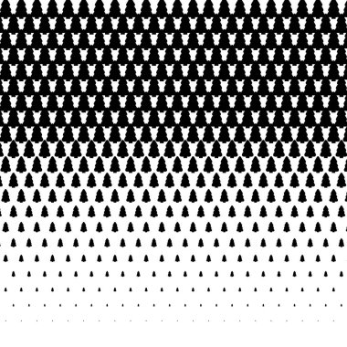 Soyut arkaplan, küçük noel ağaçlarının deseni