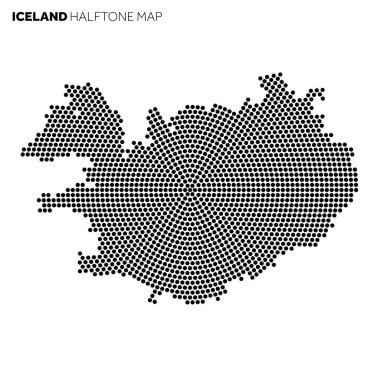 Modern ulusal harita vektör illüstrasyonu