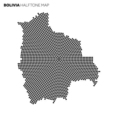 Modern ulusal harita vektör illüstrasyonu