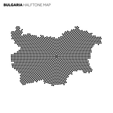 Modern ulusal harita vektör illüstrasyonu